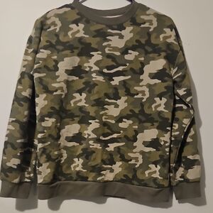 Joe Fresh Camouflage Crewneck Sweater